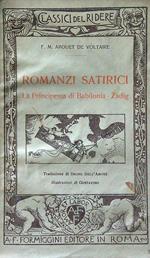 Romanzi satirici. La Principessa di Babilonia - Zadig