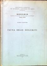 Memorie dell'Istituto Veneto Vol. XXXI. Fauna delle Dolomiti