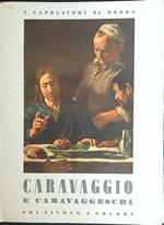 Caravaggio e caravaggeschi. Sei tavole a colori