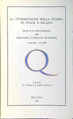 La introduzione della stampa in Italia e Milano