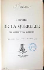 Histoire de la querelle