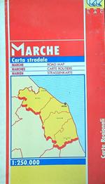 Marche carta stradale