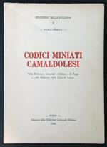 Codici miniati camaldolesi