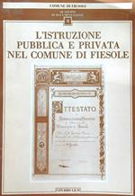 L' istruzione pubblica e privata nel comune di Fiesole