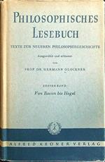 Philosophisches lesebuch I