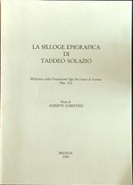 La silloge epigrafica di Taddeo Solazio