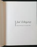 José Echegaray premio Nobel per la letteratura 1904