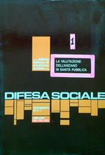Difesa sociale - Anno LXXIII - 1994 N. 1 Supplemento