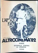 L' amour fou. Catalogo III edizione del Festival Altrocinema 1982