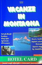 Vacanze in montagna. Hotel card 95/96