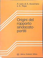 Origini del rapporto sindacato - partiti