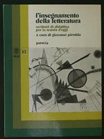 L' insegnamento della letteratura