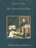 Del furore d'aver libri