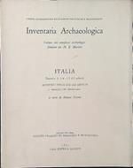 Inventaria Archaeologica Italia fascicolo 2: I 4 - I 5