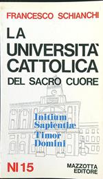 La Università Cattolica del Sacro Cuore