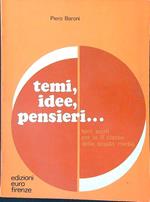 Temi, idee, pensieri...