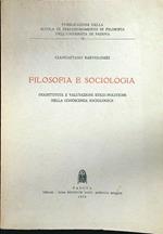 Filosofia e sociologia