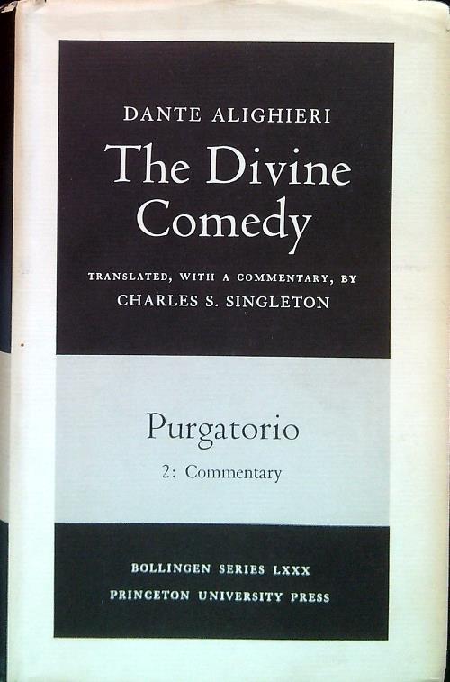 The Divine Comedy Purgatorio 2. Commentary Dante Alighieri