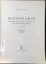 Dizionario dei nomi geografici e topografici dell'Egitto volume 2 fascicolo 1