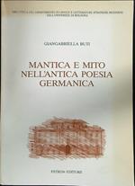 Mantica e mito nell'antica poesia germanica