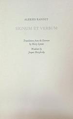 Signum et verbum