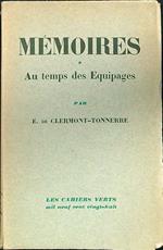 Memoires Au temps des equipages