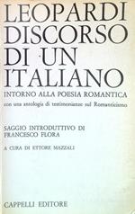 Leopardi. discorso di un italiano