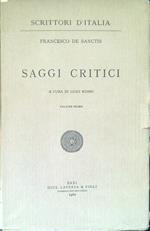 Saggi critici. Volume primo