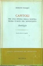 Capitoli per una storia della nostra prosa d'arte del Novecento