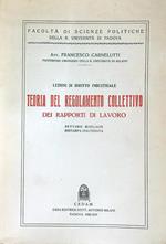 Teoria del regolamento collettivo dei rapporti di lavoro