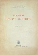 Discorsi intorno al Diritto. Volume secondo