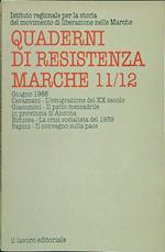 Quaderni di resistenza Marche 11/12