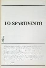 Lo spartivento. Numero 1/ maggio 1986