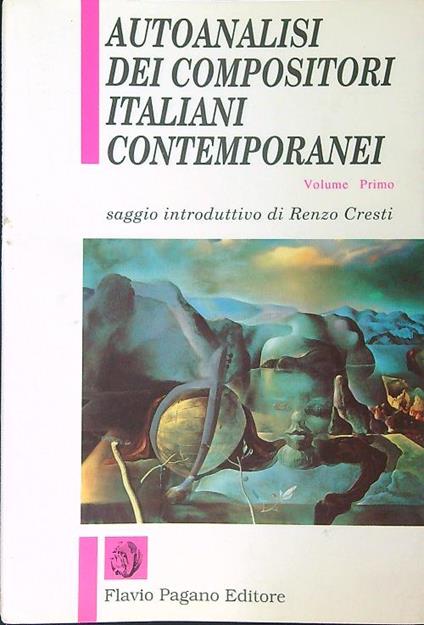 Autoanalisi dei compositori italiani contemporanei Vol 1 - Alberta Cataldi - copertina