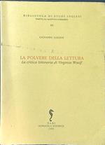 La polvere della lettura. La critica letteraria di Virginia Woolf