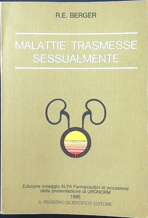 Malattie trasmesse sessualmente - R. E. Berger - copertina