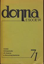 Donna e società n.71 / luglio-settembre 1984