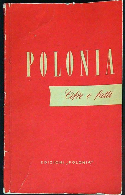 Polonia : cifre e fatti - copertina