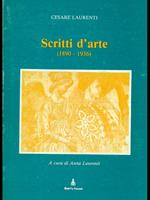 Scritti d'arte 1890-1936