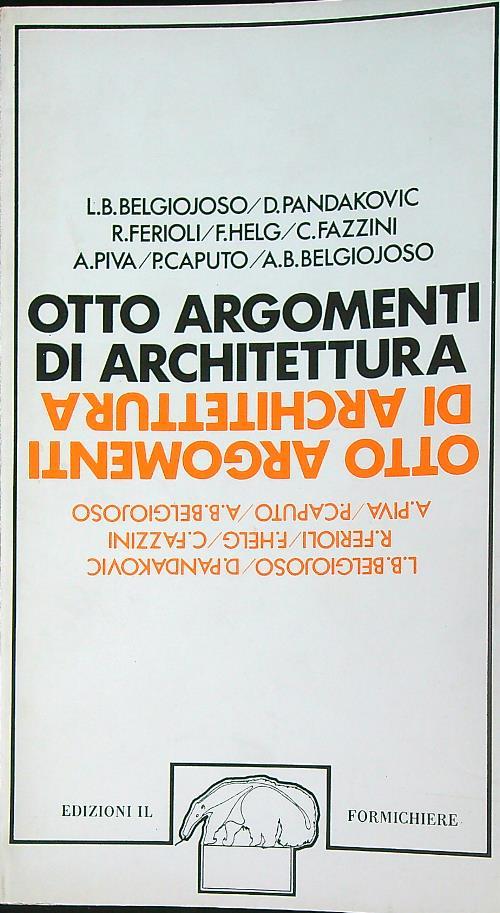 Otto argomenti di architettura