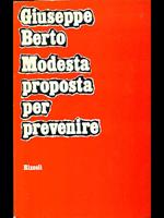 Modesta proposta per prevenire