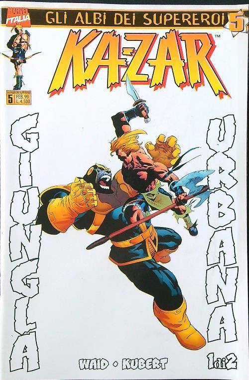 Ka-Zar n. 5/febbraio 1999: giungla urbana vol. 1 - copertina