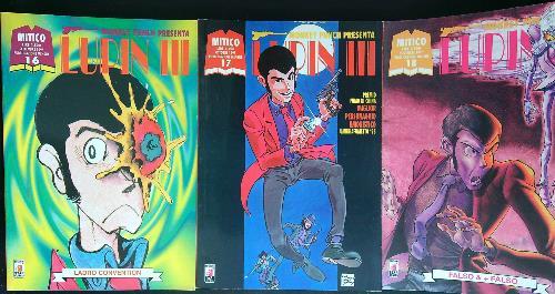 Mitico Lupin III Lotto dal n 16 al n 18 - Monkey Punch - copertina