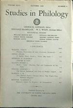 Studies in philology n.4 october 1949