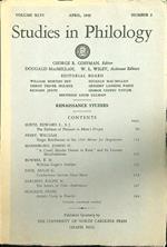 Studies in philology n.2 april 1949