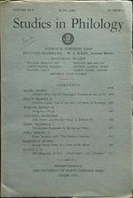 Studies in philology n.3 july 1948