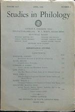 Studies in philology n.2 april 1948