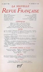 La nouvelle revue francaise 104/1961