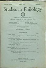 Studies in philology n.2 april 1951