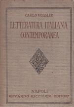 Letteratura italiana contemporanea.  Dal Romanticismo al Futurismo